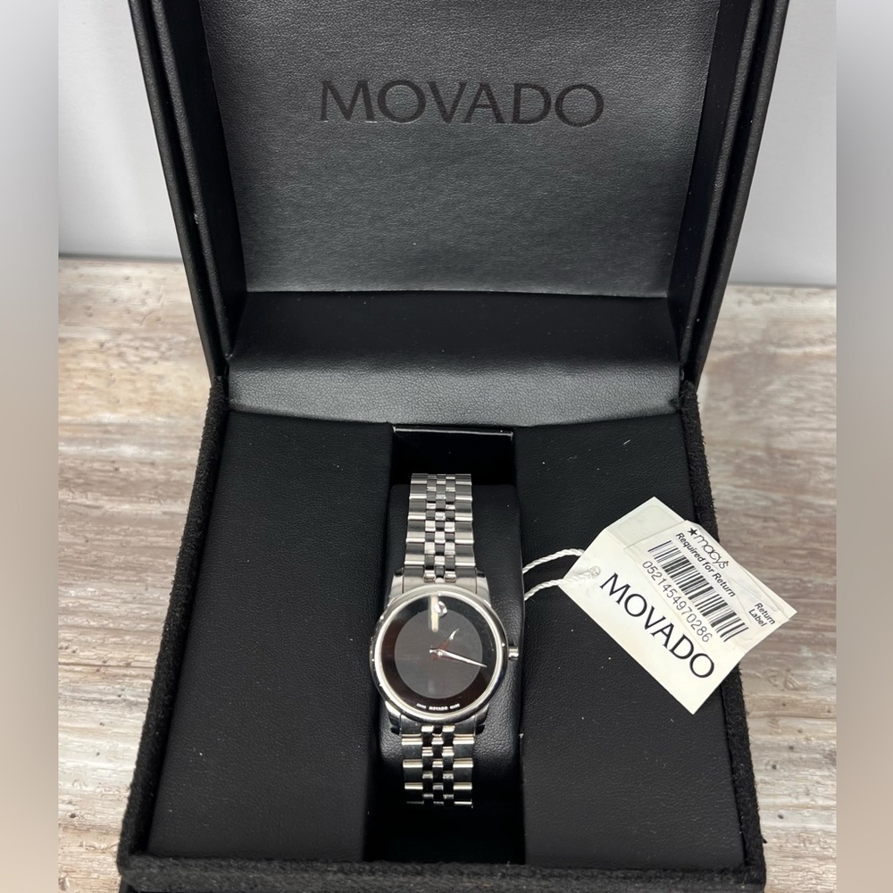 NEW 100% Authentic Movado Museum Classic Watch - Picture 15 of 17